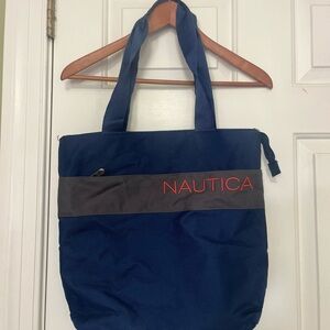 Nautica Navy Blue Interior Tote